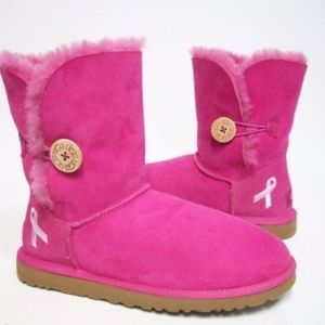 Limited Edition Ugg Breast Cancer Awareness Boots